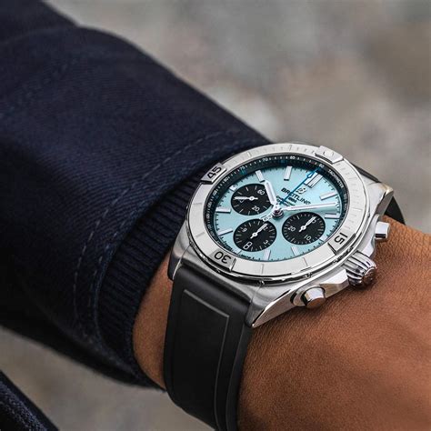 breitling chronomat 42 ice blue